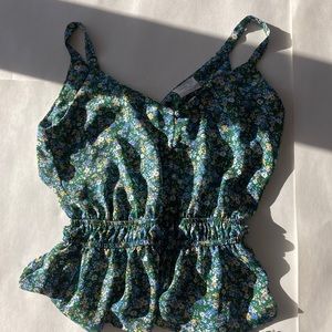 Sienna Sky Scrunch Tank
